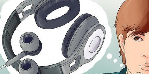 Escolha fones de ouvido ou fones de ouvido
