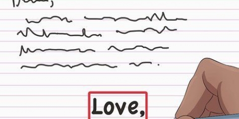Terminando uma carta de amor