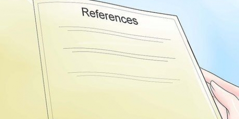 Crie uma lista de referências