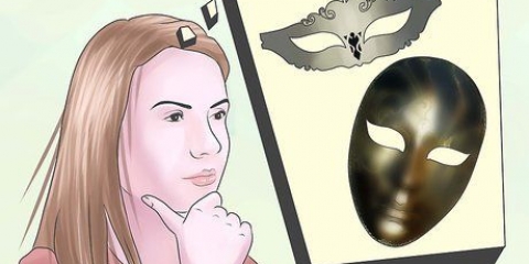 Fazendo uma máscara de baile