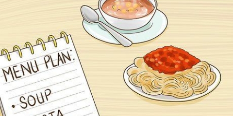 Servindo um jantar de vários pratos