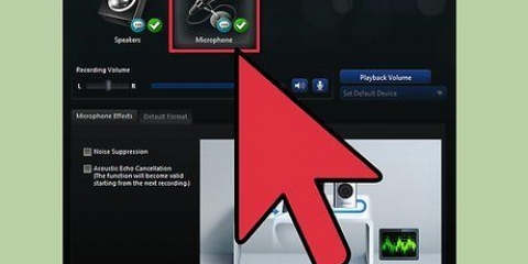 Conectando um microfone a um computador