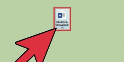 Salvando um documento do microsoft word