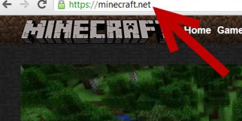 Crie uma conta minecraft