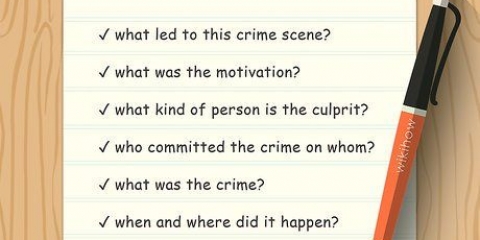 Escrevendo uma história de crime