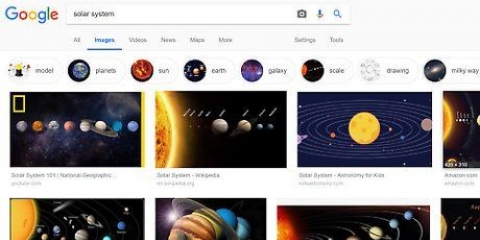 Fazendo um móbile do sistema solar