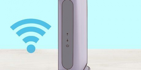 Instale um modem