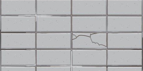 Reparando uma parede de bloco de concreto