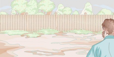 Como drenar um jardim molhado