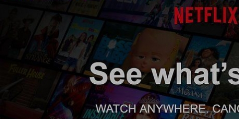Crie uma conta netflix