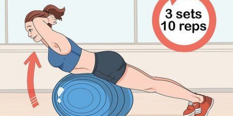 Usando uma bola de exercício para dor lombar