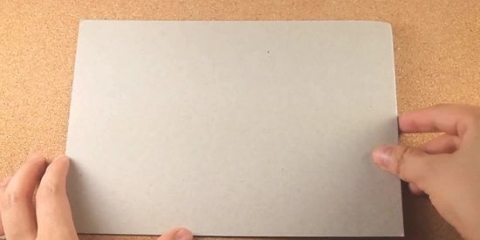 Fazendo um bumerangue de papel