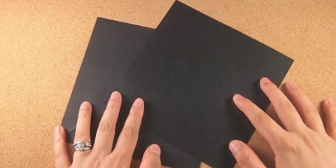 Como dobrar uma faca kunai de papel