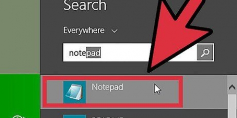Criar um programa usando o bloco de notas