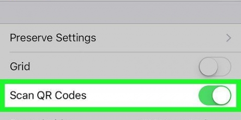 Digitalize um código qr com seu iphone ou ipad