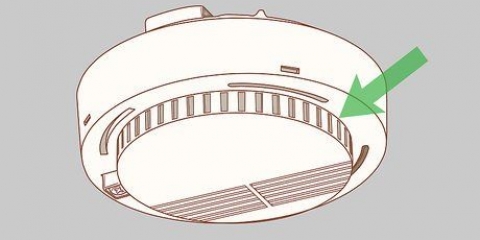 Cubra um detector de fumaça
