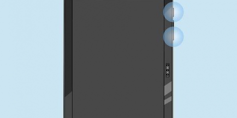 Faça uma captura de tela em um tablet samsung
