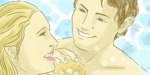 Dando uma massagem sensual