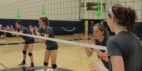 Dando um set up no vôlei