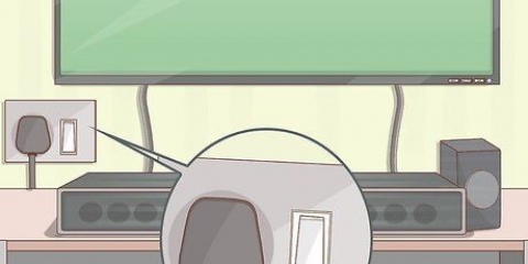 Conectando uma barra de som a um pc