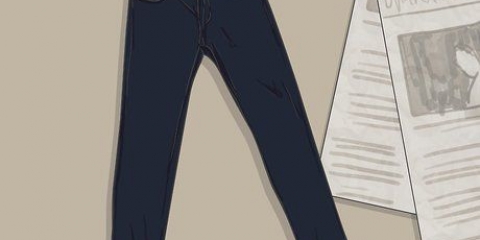 Ilumine um par de jeans