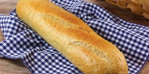 Mantendo uma baguete fresca