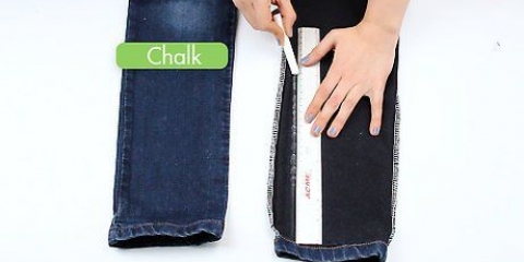 Fazendo jeans apertados