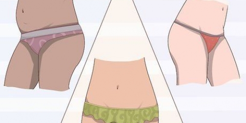 Vestindo uma tanga