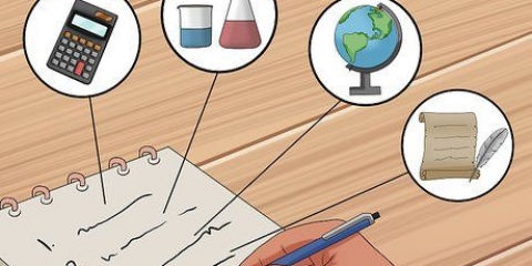 Faça um plano de estudos
