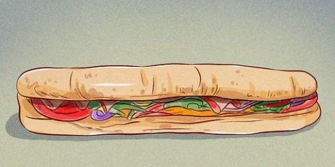 Peça um sanduíche subway