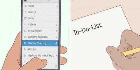 Crie uma lista de tarefas