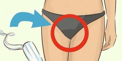 Usando um tampão ao nadar