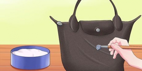 Lavando uma bolsa longchamp