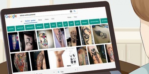 Escolhendo um desenho de tatuagem