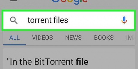 Baixe um torrent no android