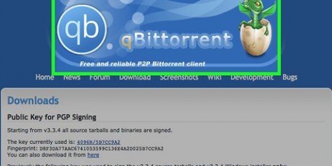 Criar um torrent