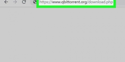 Abra um torrent