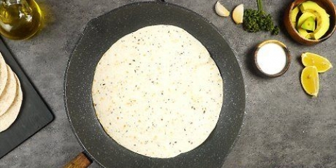 Como dobrar uma tortilha