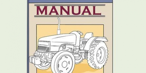 Manutenção de um trator