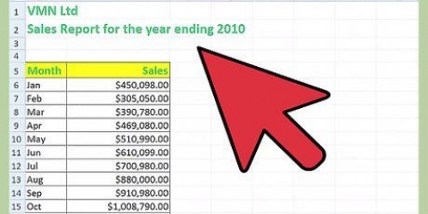 Criar uma análise de tendências no excel