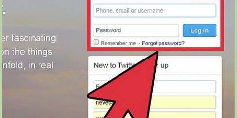Desabilitar uma conta do twitter