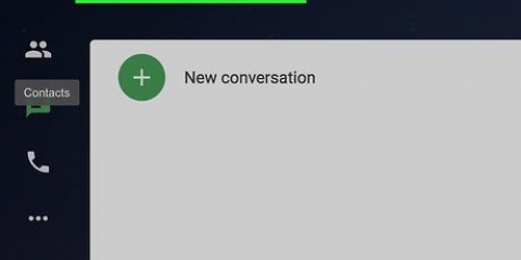 Enviar um convite para o google hangouts