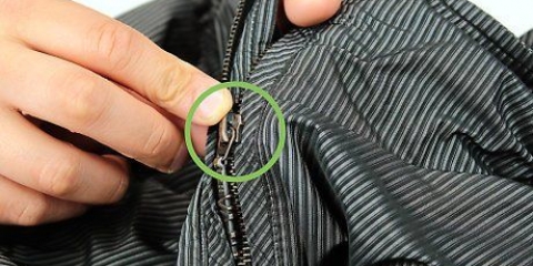 Como soltar um zíper preso