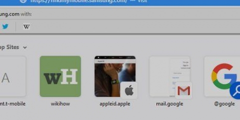 Como encontrar uma senha esquecida no samsung galaxy