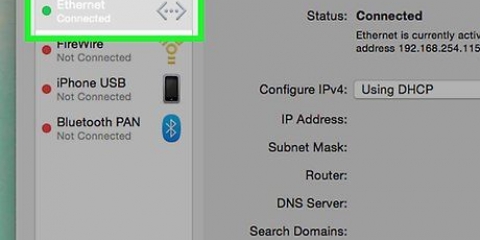 Usando uma vpn