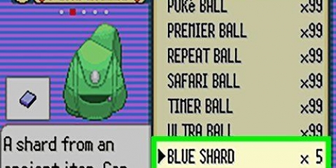 Obtendo uma water stone em pokémon emerald