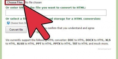 Converter um documento do word para html