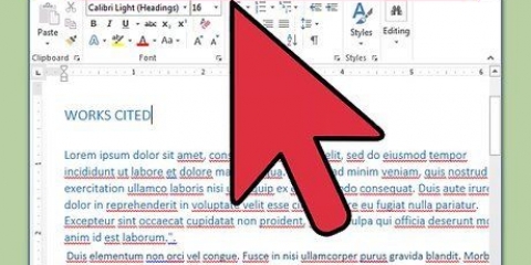 Formatando um documento do word