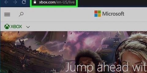 Criar uma conta xbox live