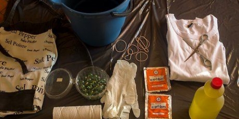 Fácil de criar padrões com tie dye